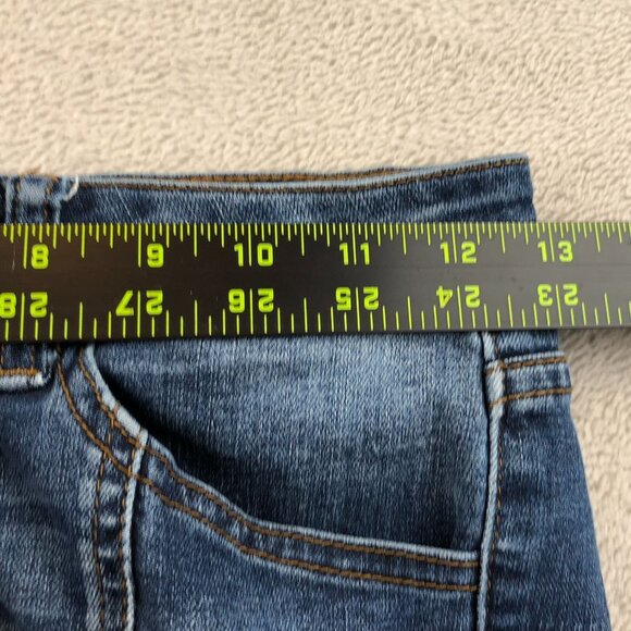 KanCan Women's Jeans Size 3/25 26x25 Measured Mid Rise Skinny Blue Denim - Picture 8 of 16
